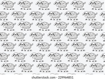 sheep cartoon