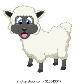 Sheep cartoon