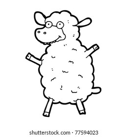 sheep cartoon