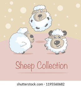 SHEEP COLLECTION CARTOON