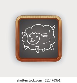sheep doodle