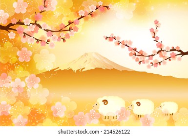 Sheep Fuji plum