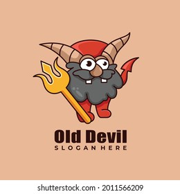 sheep ghost mascot character logo design vector illustration