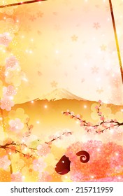 Sheep greeting cards background