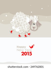 Sheep Happy New Year