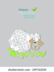 Sheep Happy New Year