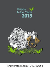 Sheep Happy New Year