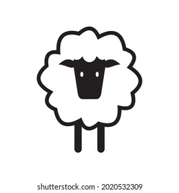 Sheep icon design template vector illustration