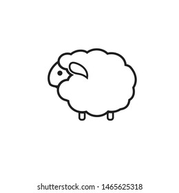 SHEEP ICON DESIGN , VECTOR EPS10