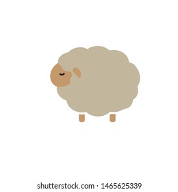 SHEEP ICON DESIGN , VECTOR EPS10