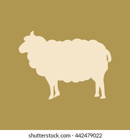 Sheep Icon. Eps-10.