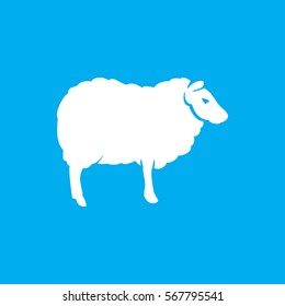 sheep icon illustration isolated vector sign symbol