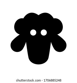 sheep icon or logo isolated sign symbol vector illustration - high quality black style vector icons

