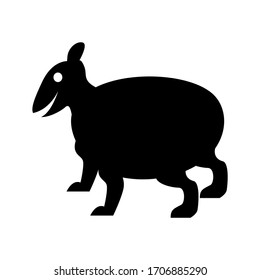 sheep icon or logo isolated sign symbol vector illustration - high quality black style vector icons
