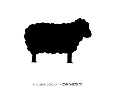 sheep icon or logo isolated sign symbol vector illustration - high quality black style vector icons