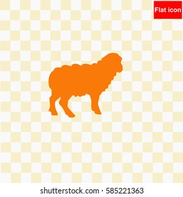 Sheep  icon Vector design.