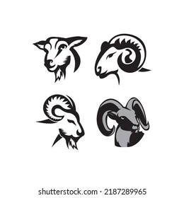 sheep icon. vector illustration template design.