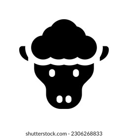 icono de oveja para tu diseño de sitio web, logotipo, aplicación, interfaz de usuario.