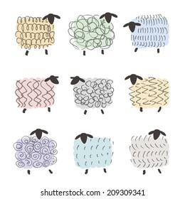 Sheep illustration 