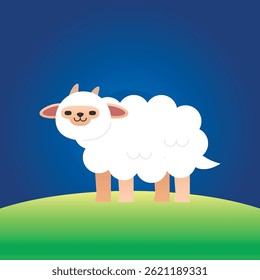 Sheep Lamb Eid Al Adha Mubarak