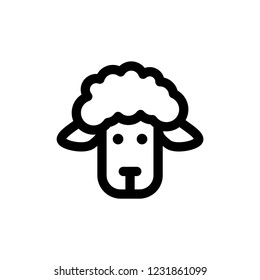 Sheep, lamb icon