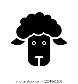 Sheep, lamb icon