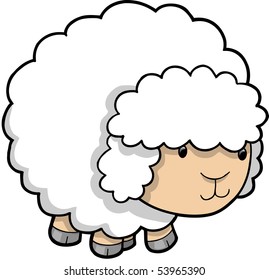 Sheep Lamb Vector Illustration