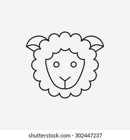 Sheep Logo Stock Vector (Royalty Free) 604261964 | Shutterstock