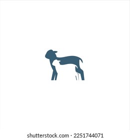  sheep logo design template , inspiration logo design.  