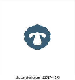 sheep logo design template , inspiration logo design.  