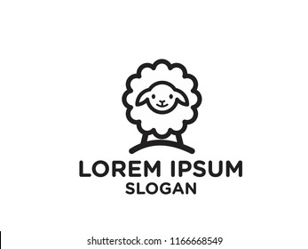 Sheep Logo Icon Designs