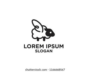 sheep logo icon designs
