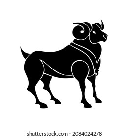 logotipo ovino simple limpio y elegante