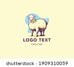 Sheep Logo Template fit for your business or merchandise