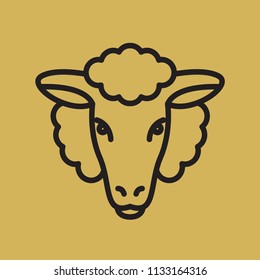 Sheep Monoline Logo