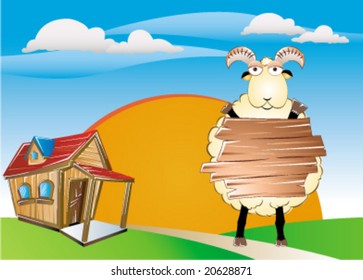 Sheep are nice animals and related to many events like Islamic feasts