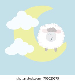 Sheep on the moon
