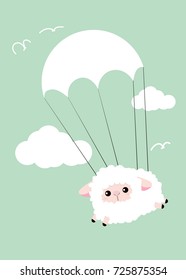 sheep on sky