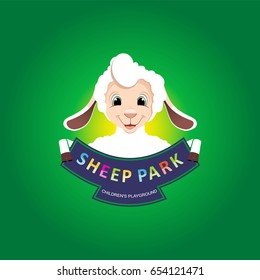 Sheep park logo. 