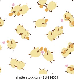 sheep pattern,