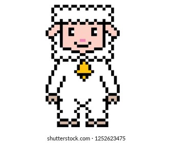 Sheep Pixel Art