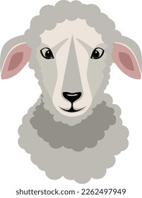 sheep or ram icon farm animal logo vector