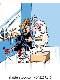 Sheep Shearing