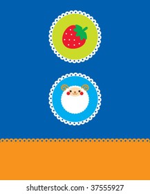 sheep and strawberry