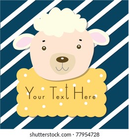 Sheep with text 2