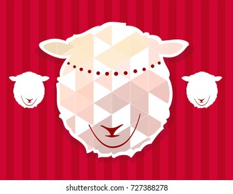 Sheep vector 