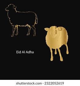 Sheep Vector Eid Al Adha