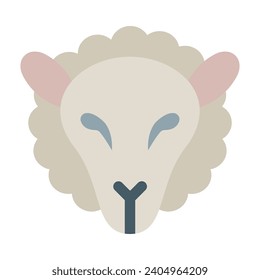 Sheep Vector Flat Icon For Personal And Commercial Use.
