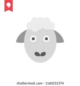 Sheep vector icon