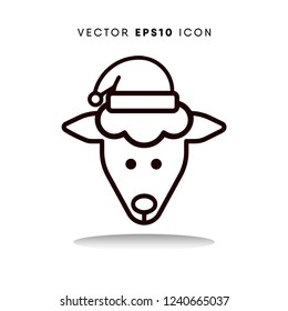 Sheep vector icon